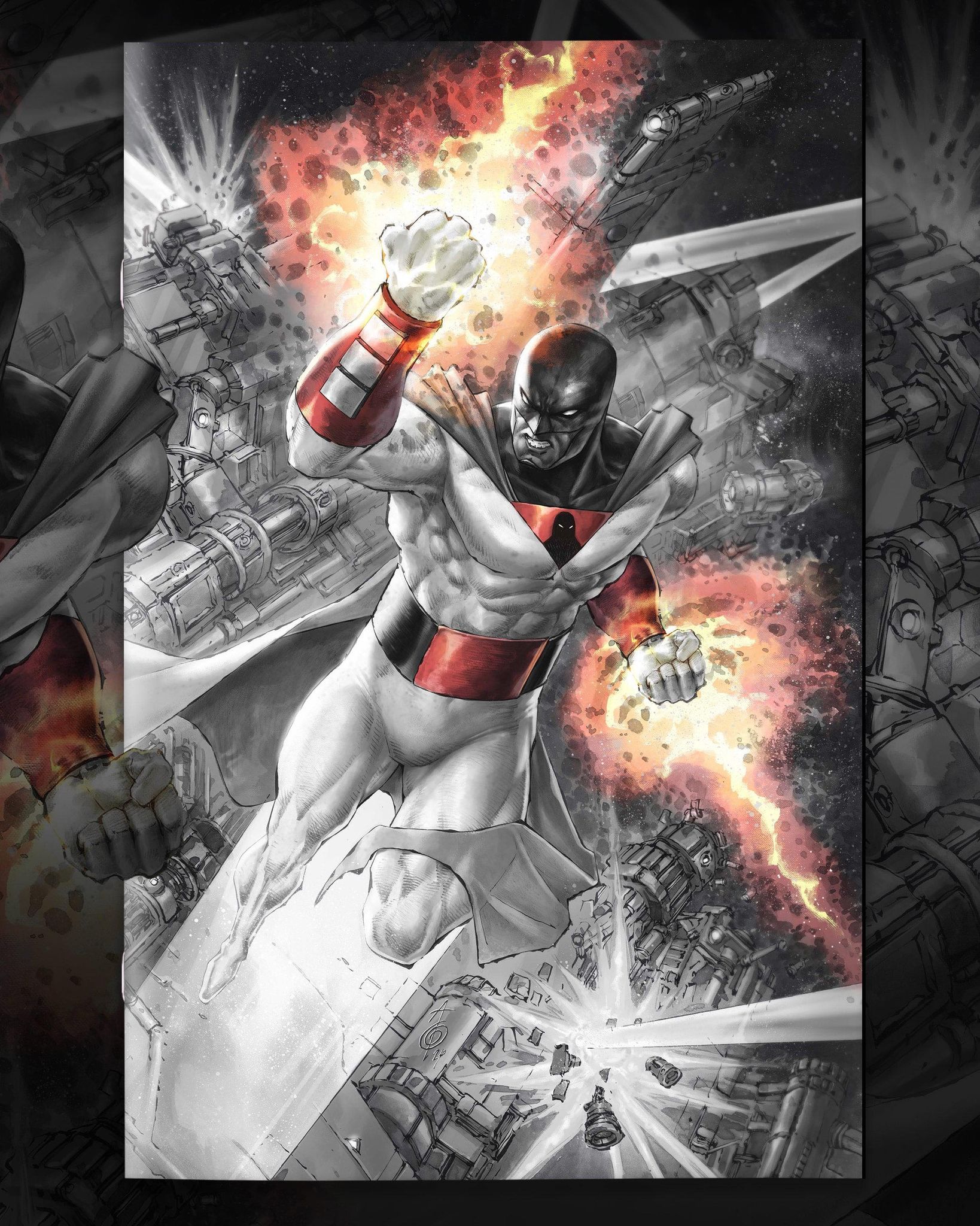 SPACE GHOST #1 ALAN QUAH LAKE COMO COMIC ART FESTIVAL EXCLUSIVE VARIANT COVER OPTIONS - 05/01/24
