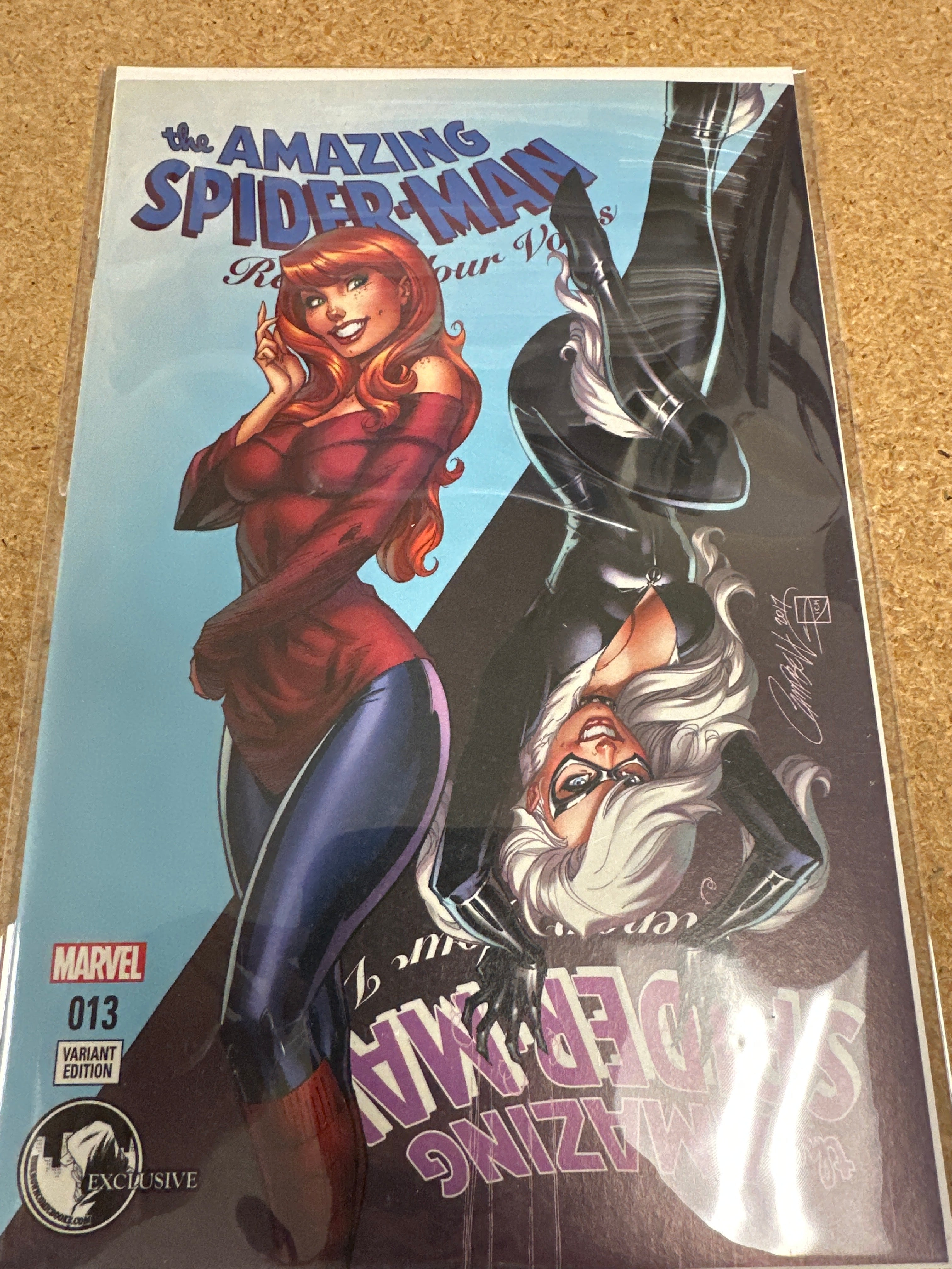 AMAZING SPIDER-MAN RENEW YOUR VOWS #13 J SCOTT CAMPBELL EXCLUSIVE VARIANT (M237)
