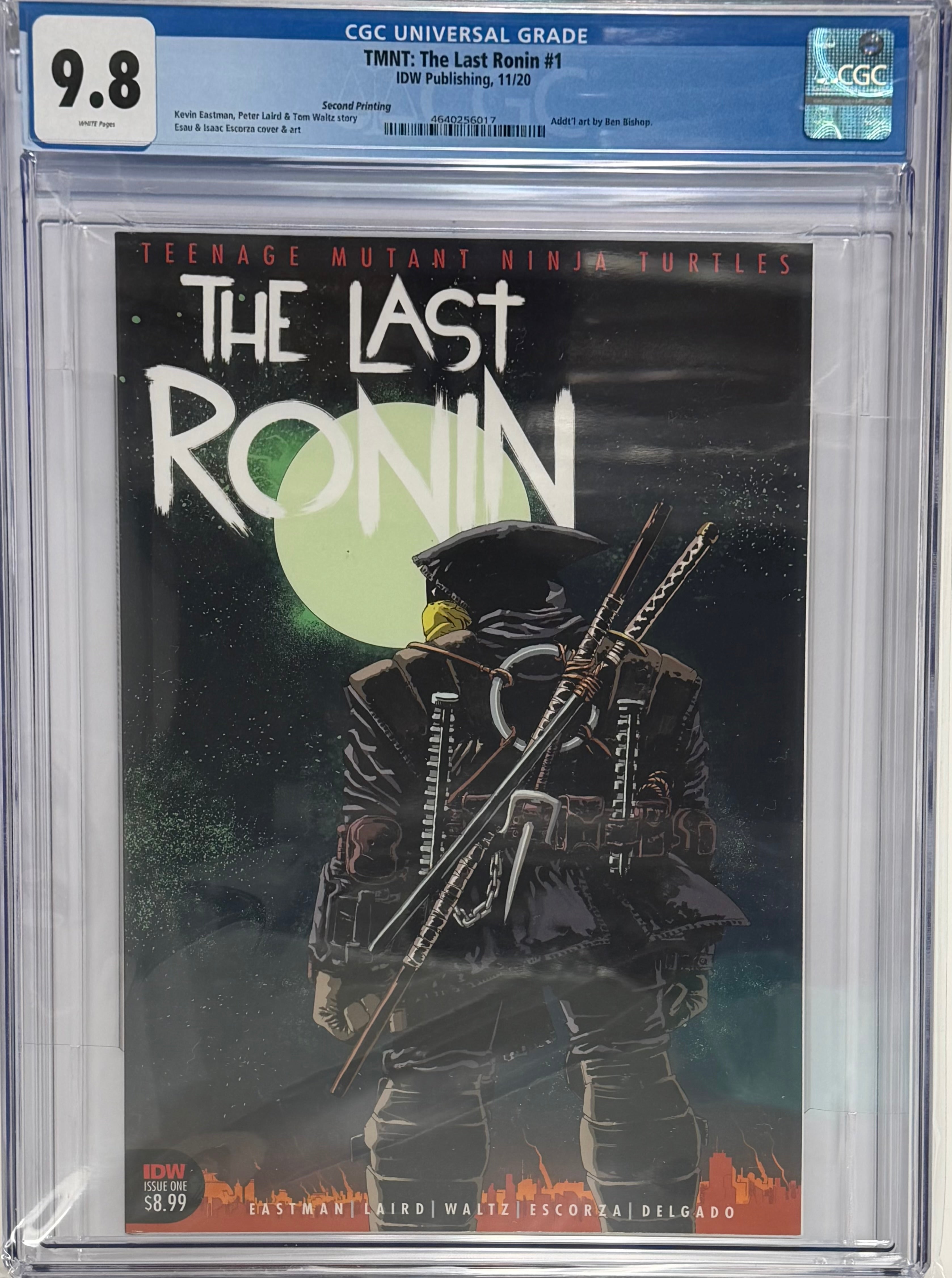 TMNT THE LAST RONIN #1 CGC 9.8 SECOND PRINT (IN STOCK) C41