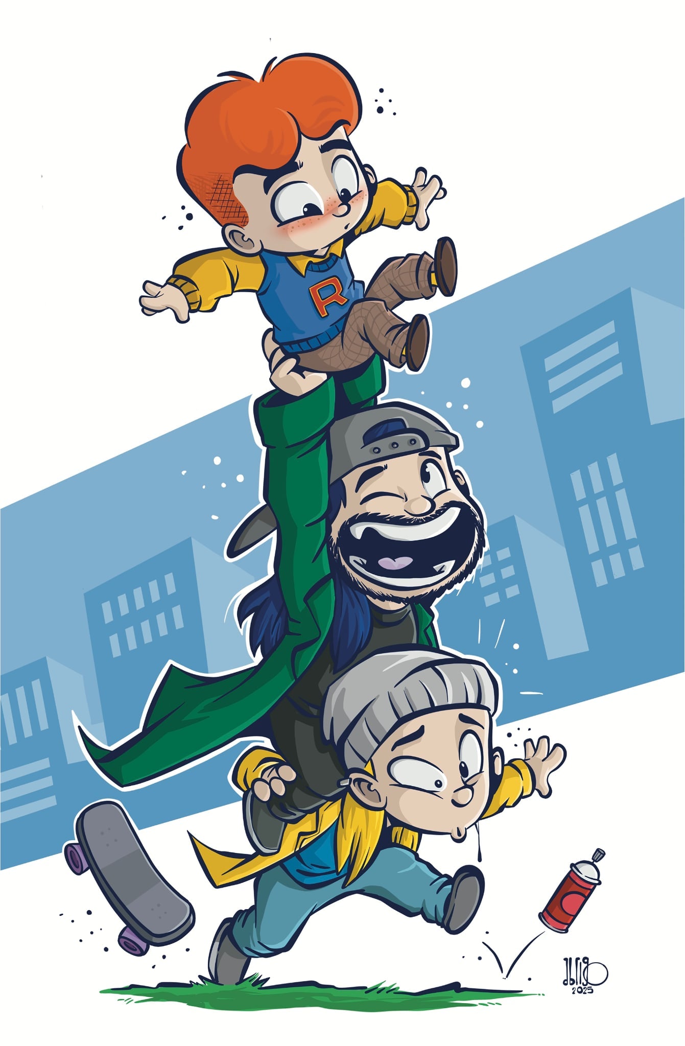 ARCHIE MEETS JAY AND SILENT BOB #1 FREELY ABRIGO SDCC EXCLUSIVE VIRGIN EDITION. LIMITED TO 200 W/COA