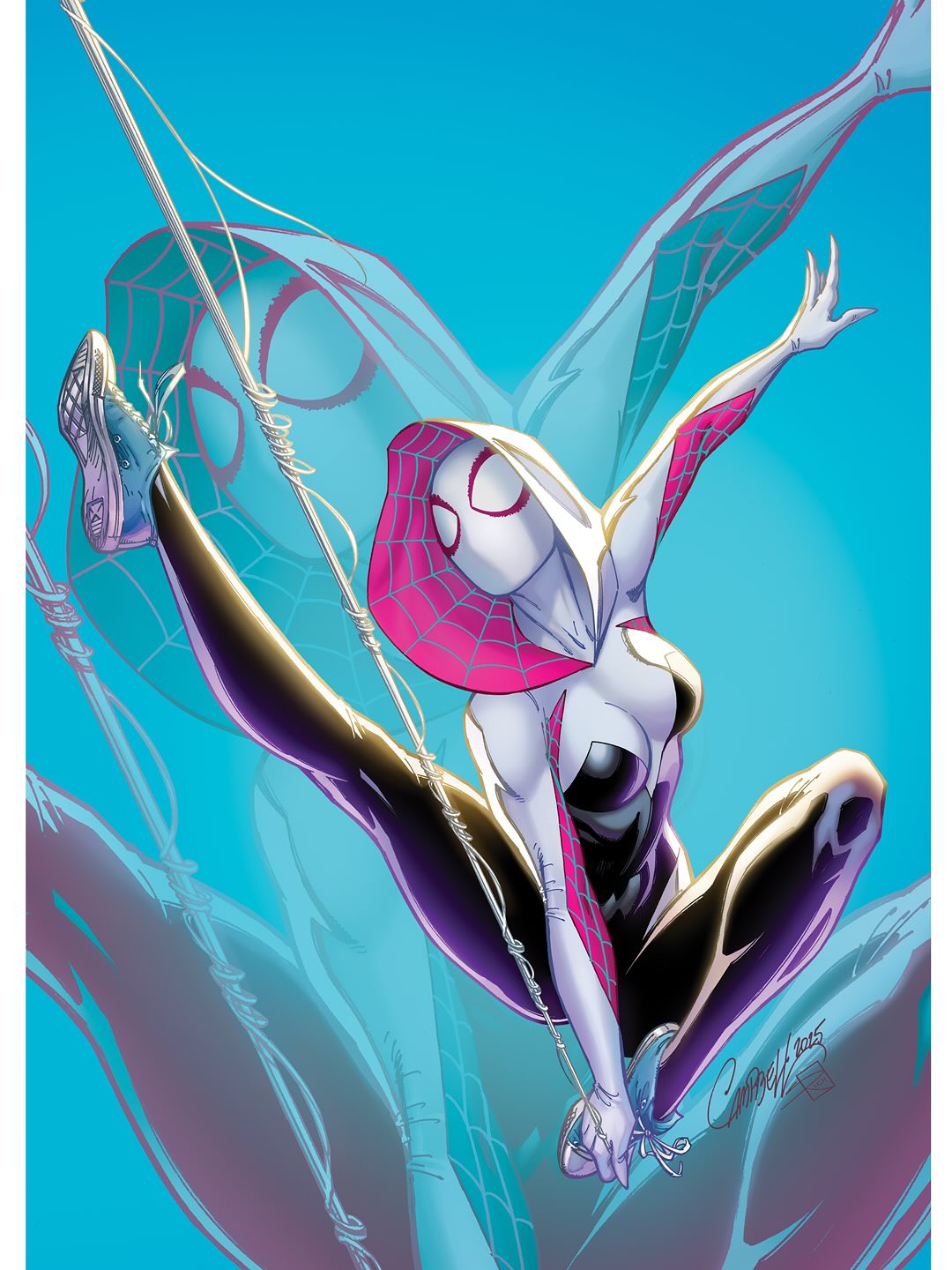 ALL-NEW SPIDER-GWEN: THE GHOST-SPIDER #1 J. SCOTT CAMPBELL JUST SPECTA