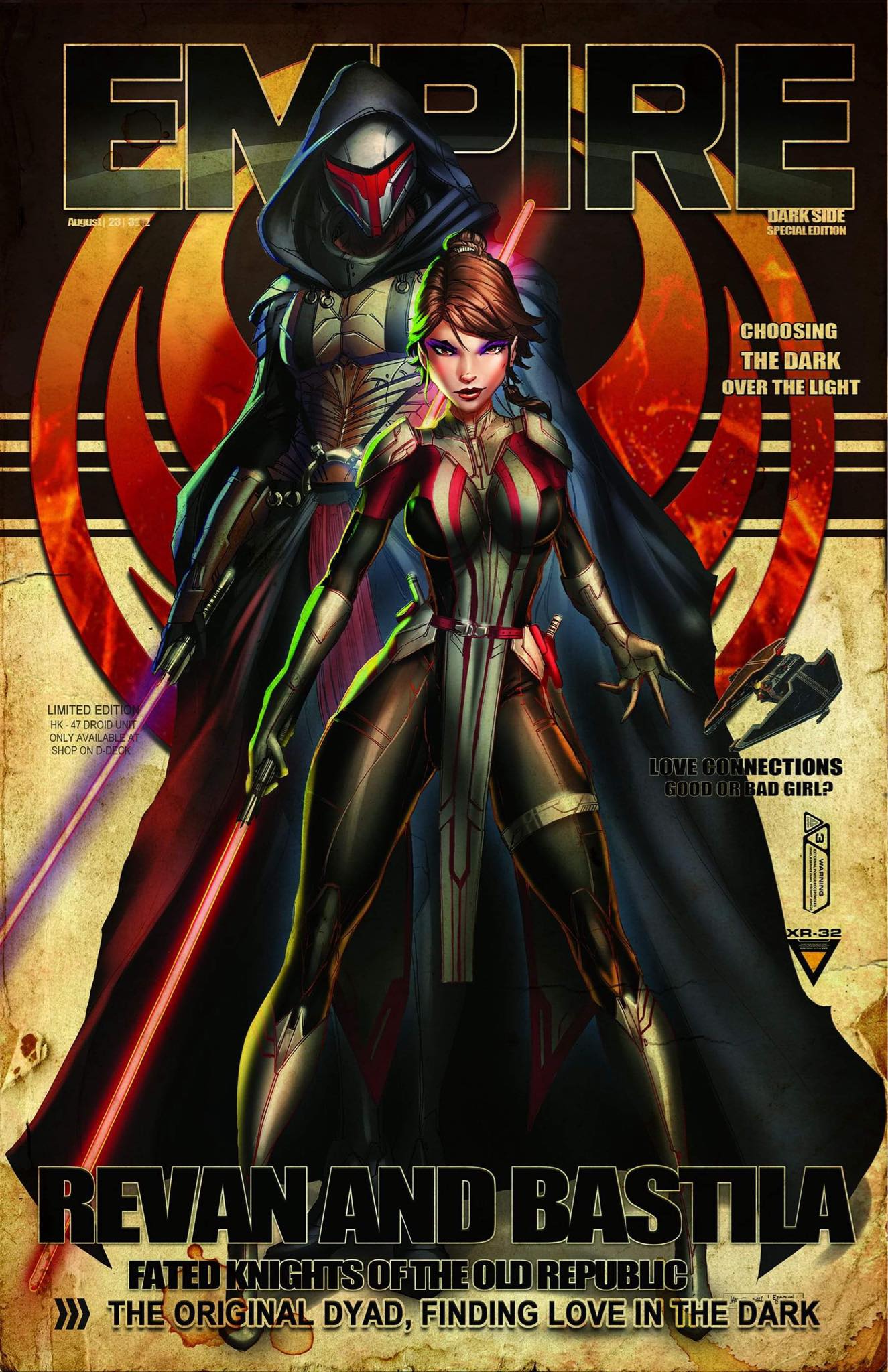 DAUGHTER'S OF EDEN #1 JAMIE TYNDALL REVENGE OF THE 5TH SITH REVAN EXCLUSIVE RETRO VARIANT OPTIONS