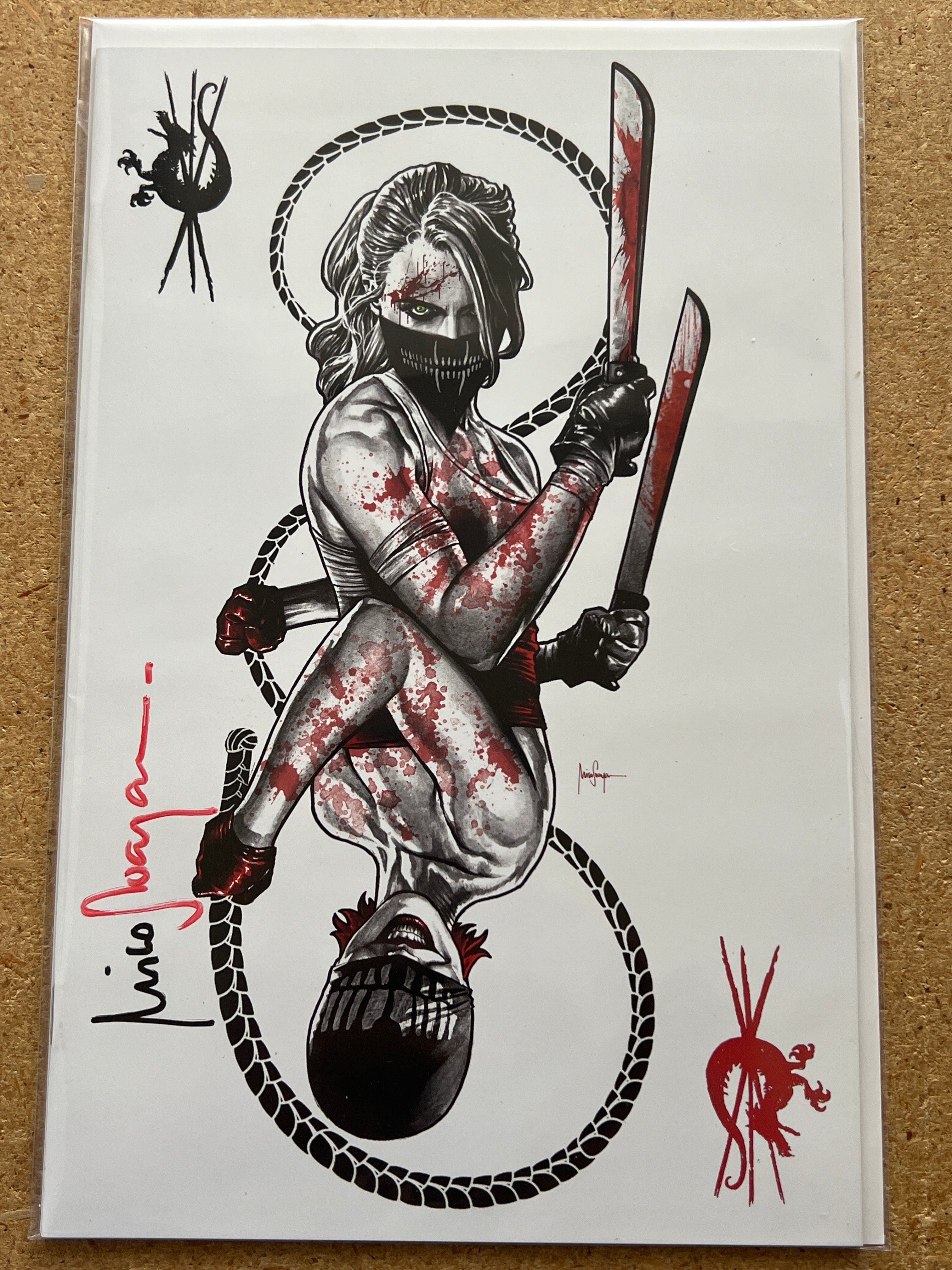 SOMETHING IS KILLING THE CHILDREN #28 SIGNED BY MICO SUAYAN WITH COA (SS 2)(SS7)