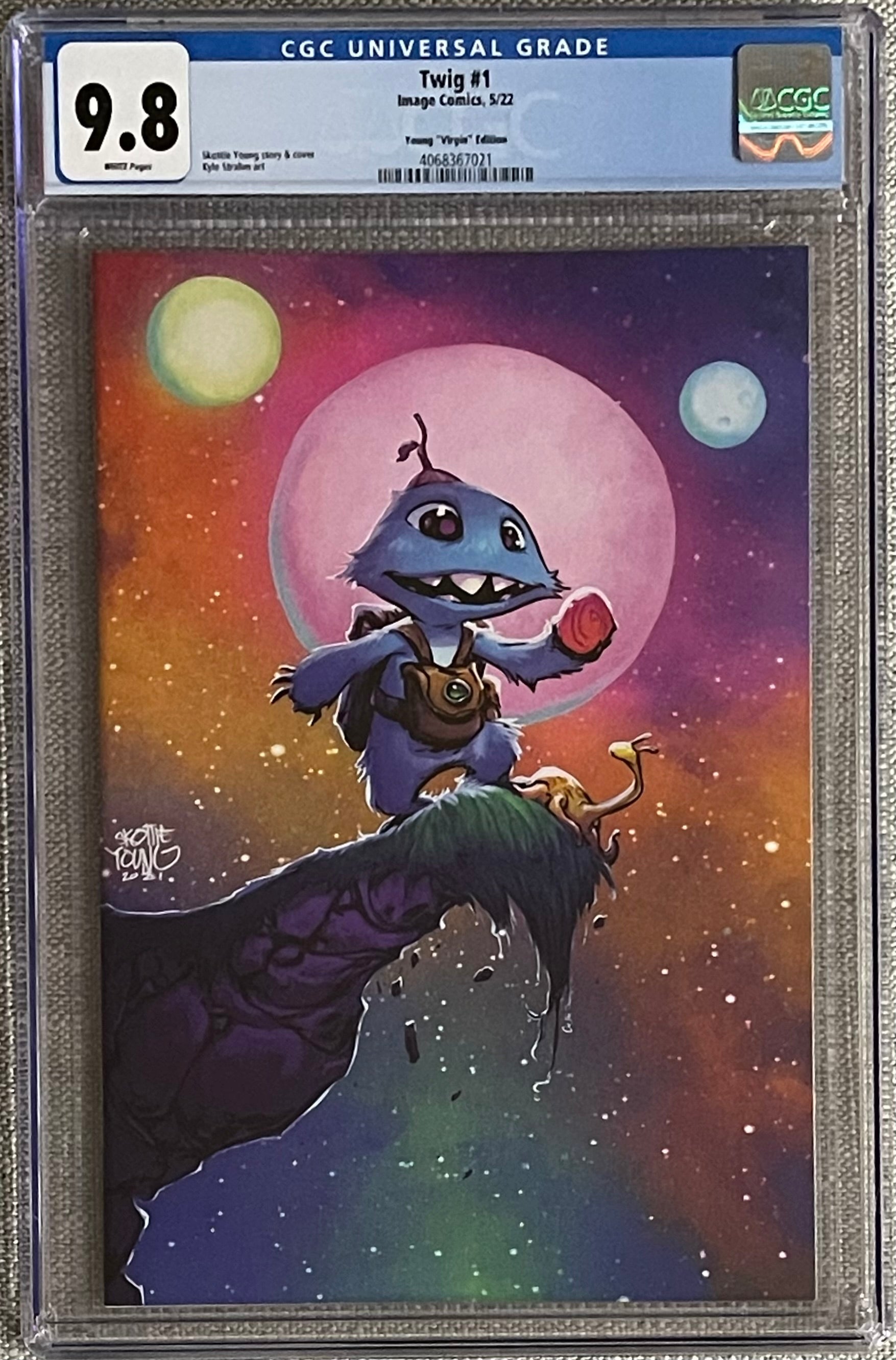 TWIG #1 SKOTTIE YOUNG 1:50 VIRGIN VARIANT CGC 9.8 (C111)