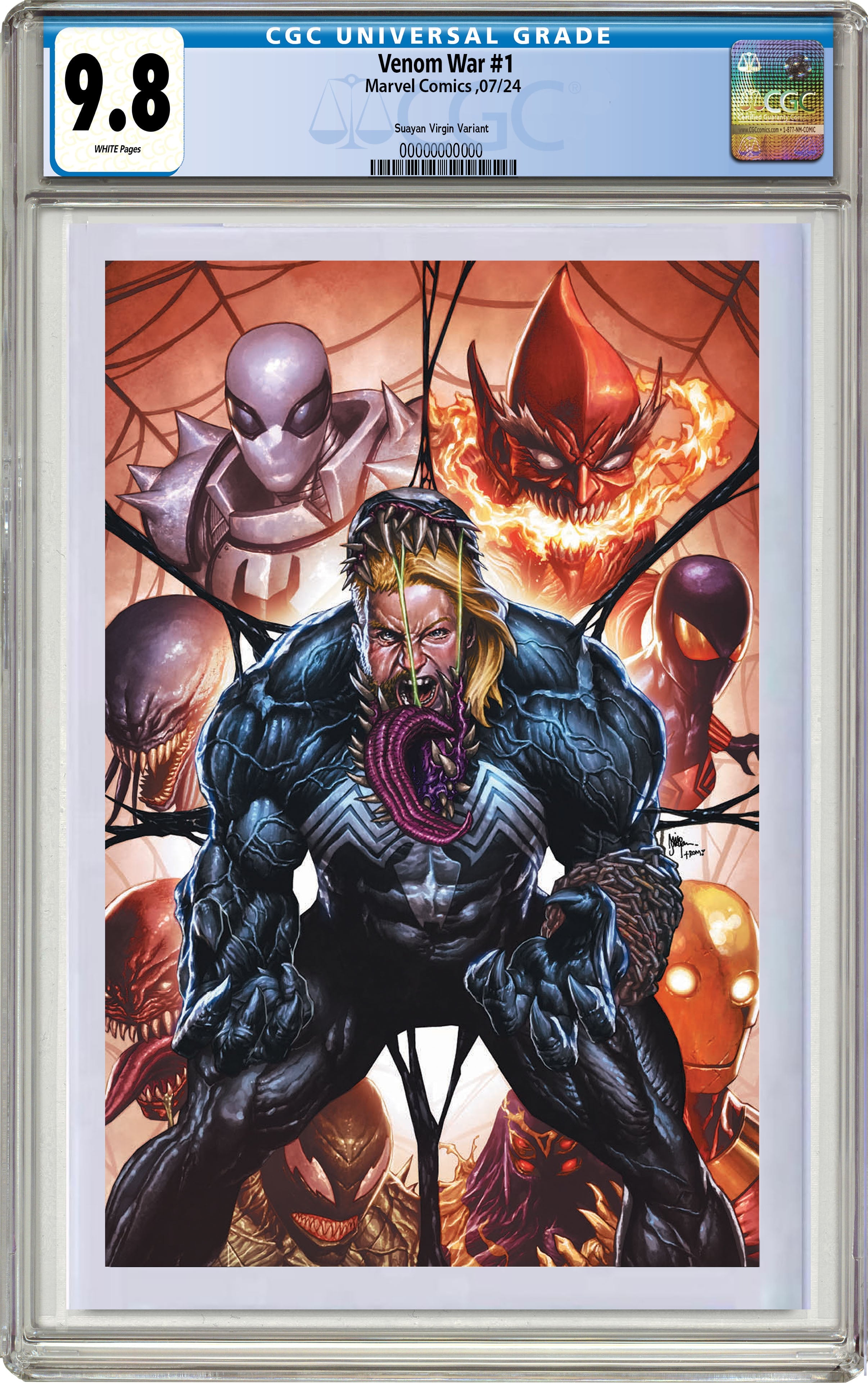 VENOM WAR #1 MICO SUAYAN EXCLUSIVE VARIANT OPTIONS