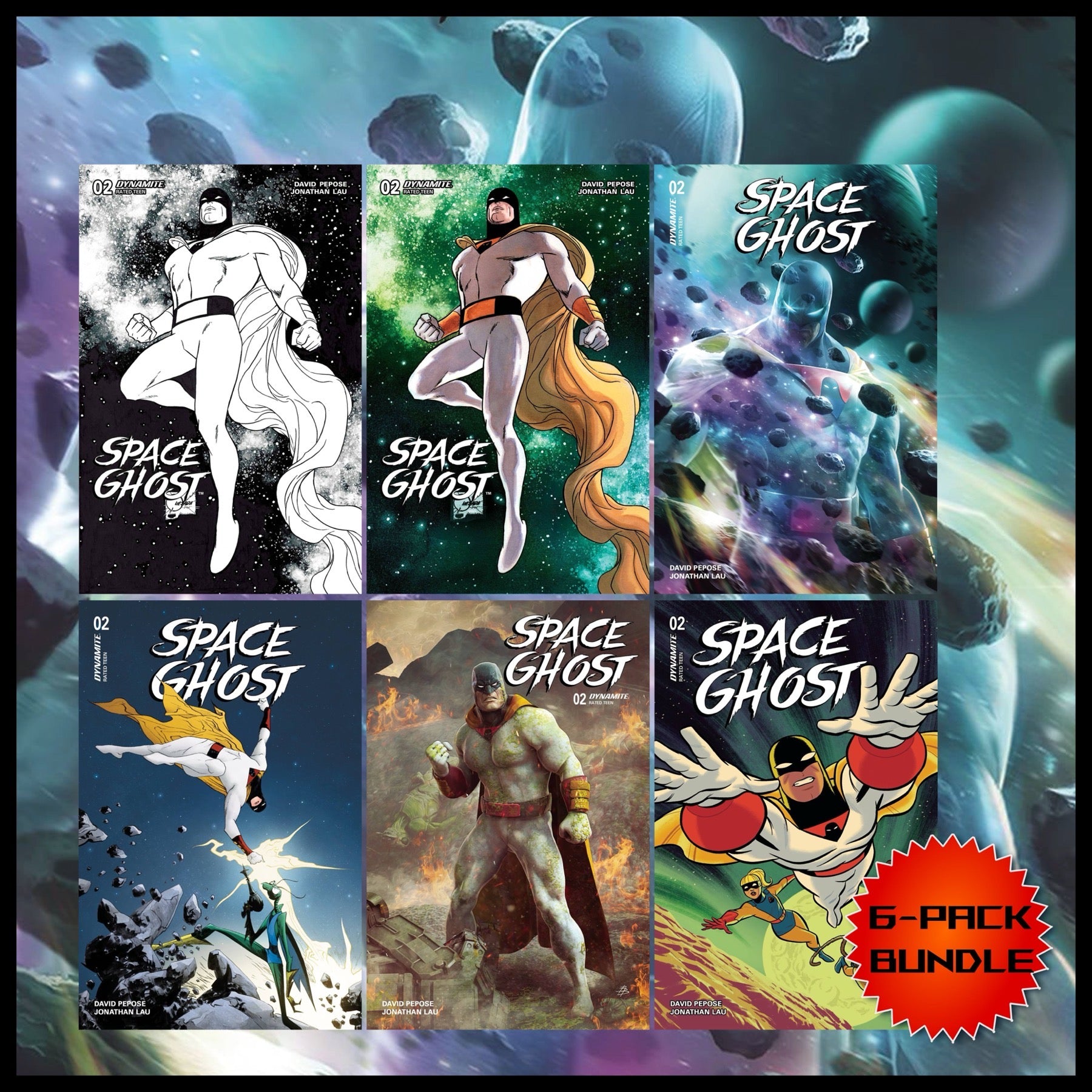 SPACE GHOST #2 6-PACK BUNDLE - 6-5-24