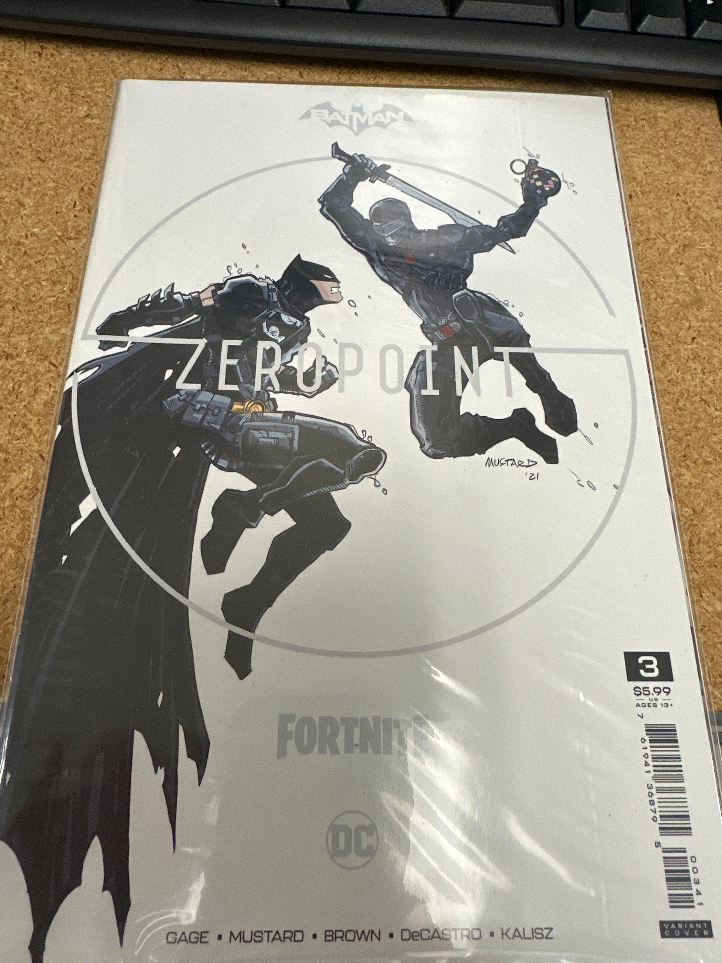 Batman Fortnite Zero Point #3(1:25)(CB107)