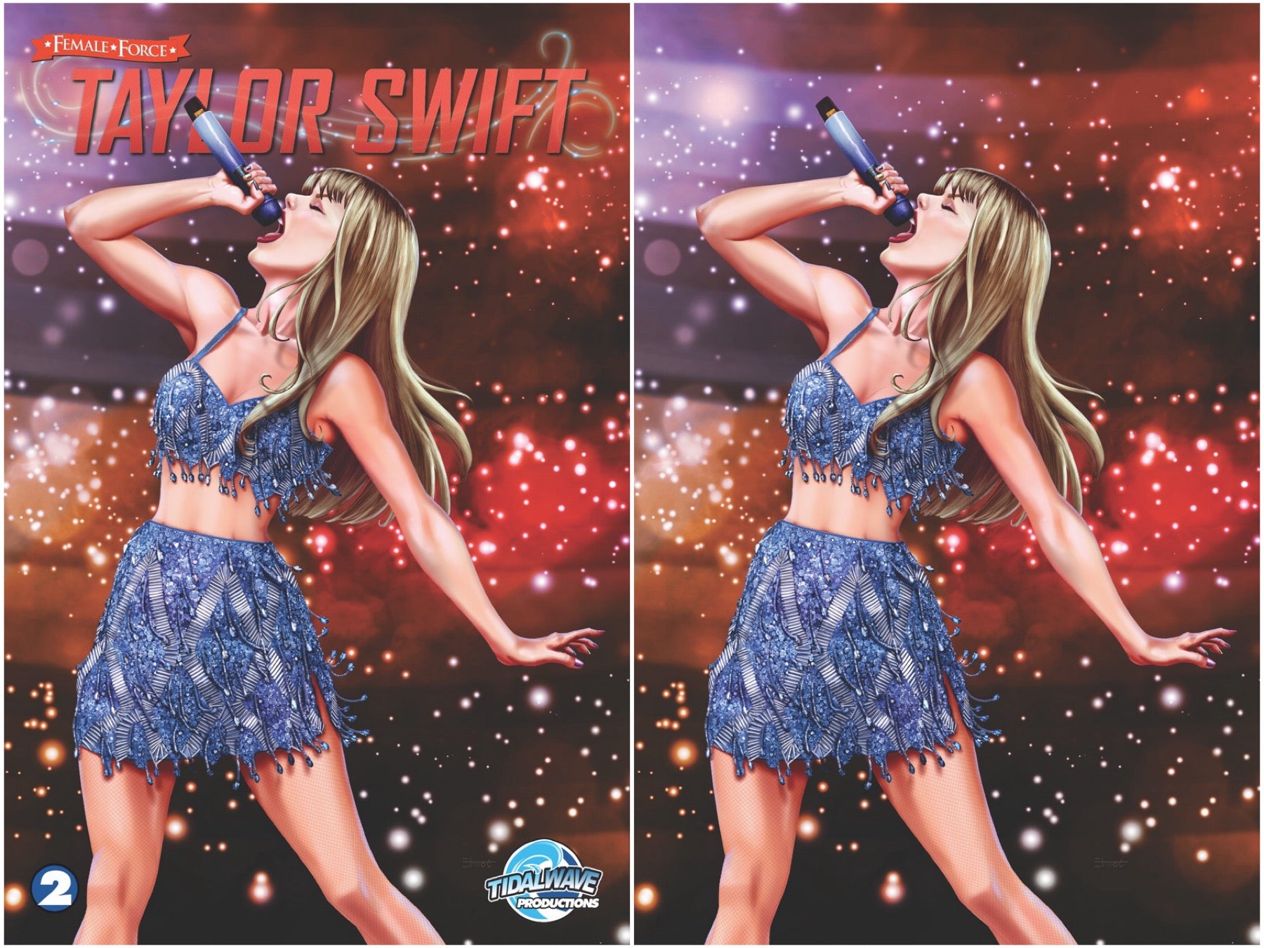 FEMALE FORCE: TAYLOR SWIFT #2 CHRIS EHNOT VARIANT OPTIONS