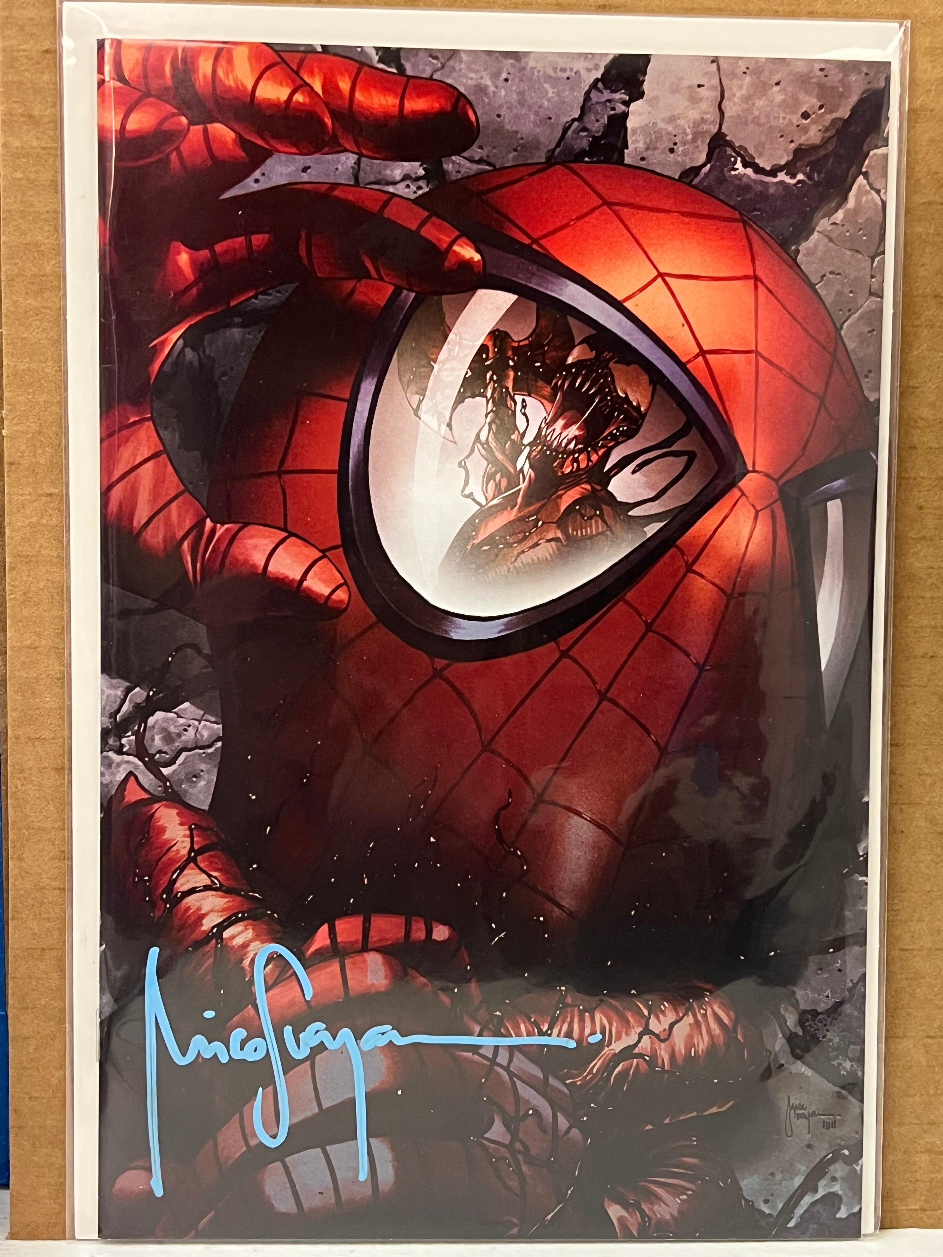CARNAGE #1 VIRGIN VARIANT SIGNED BY MICO SUAYAN WITH COA (SS6)