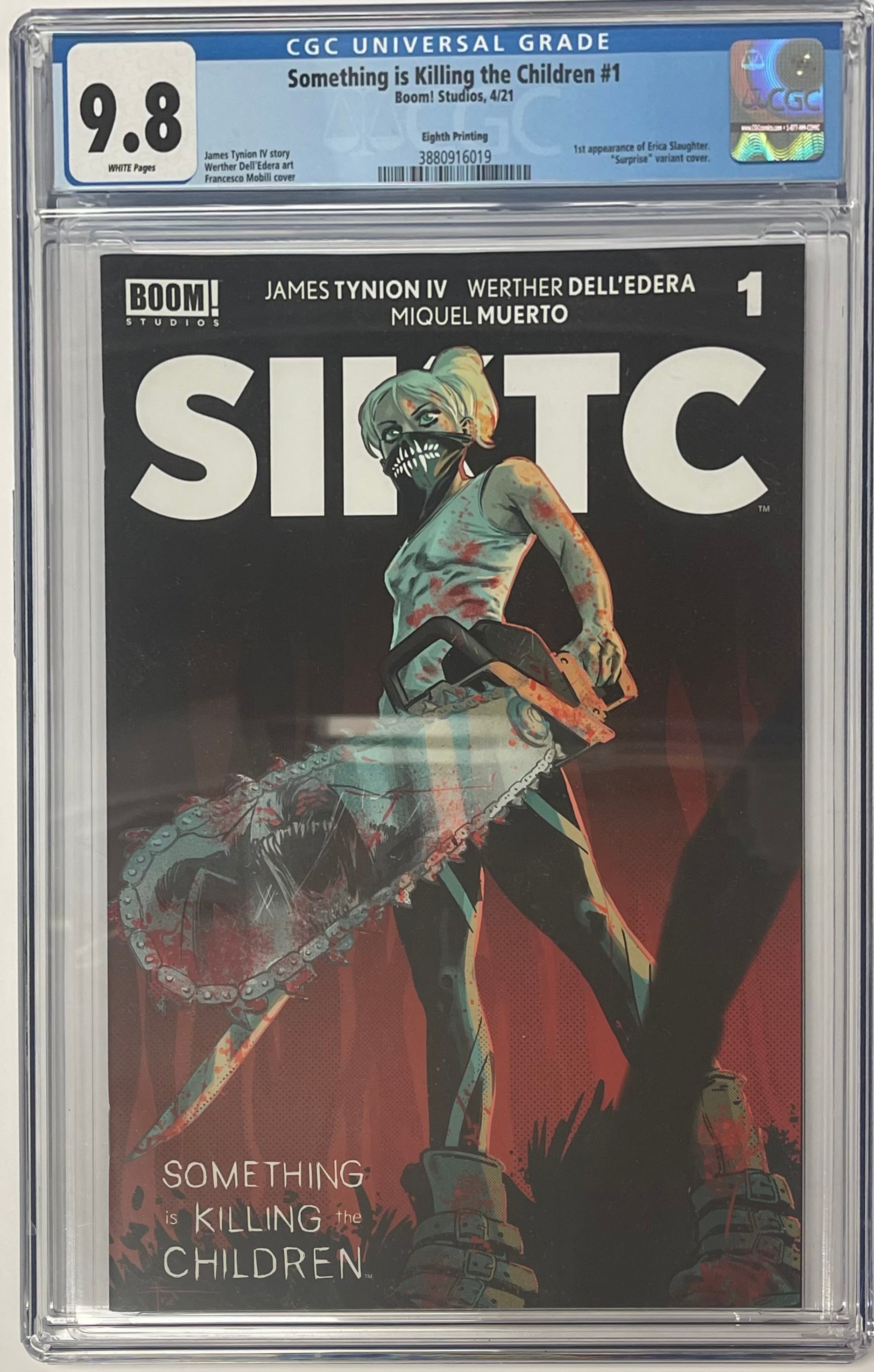 SIKTC #1 8TH PRINTING CGC 9.8 (IN STOCK) C1
