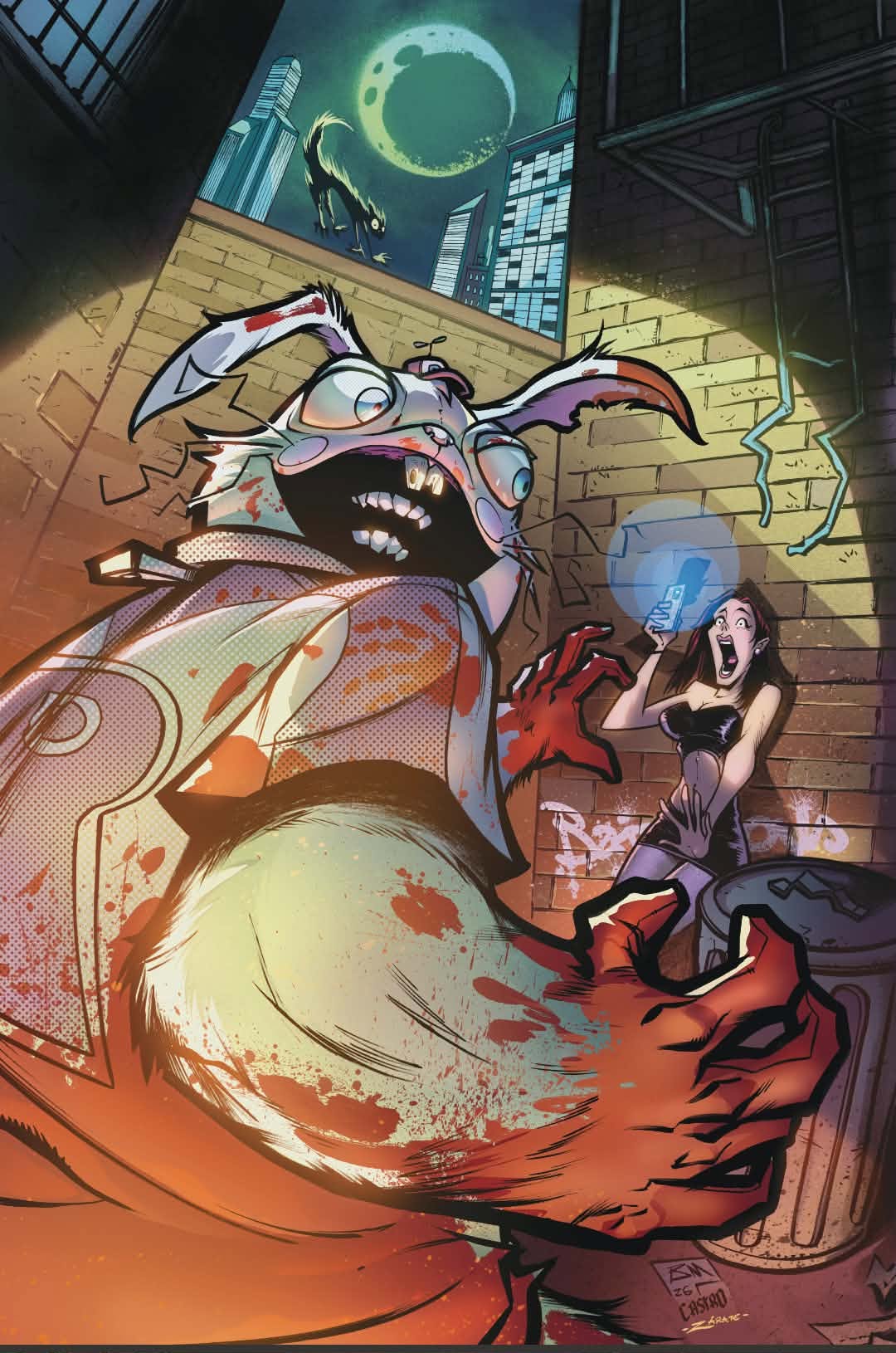 EXQUISITE CORPSES RASCAL RANDY #1 BRANDON MENDOZA EXCLUSIVE VARIANT COVER