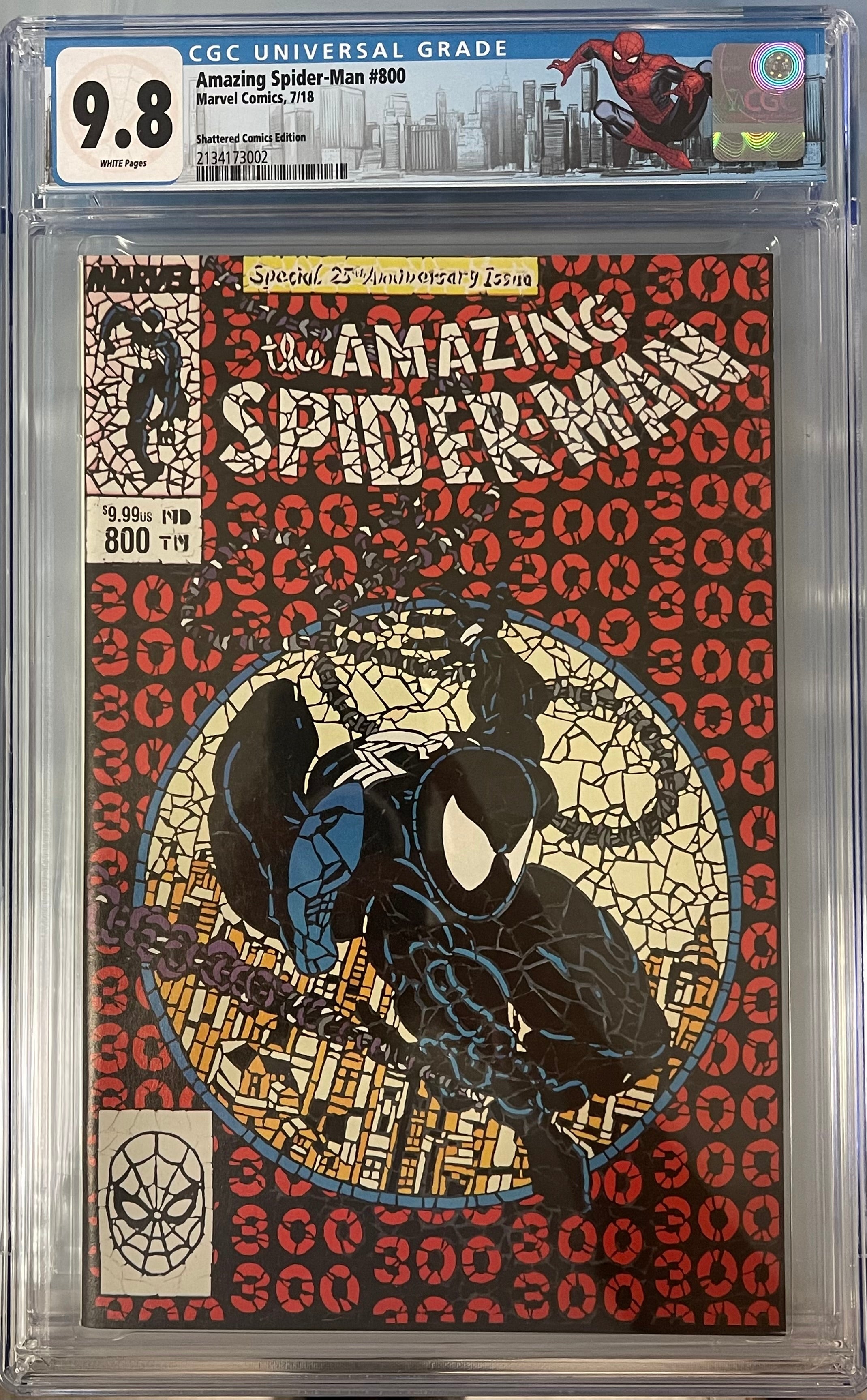 Amazing Spiderman #800 offers graded