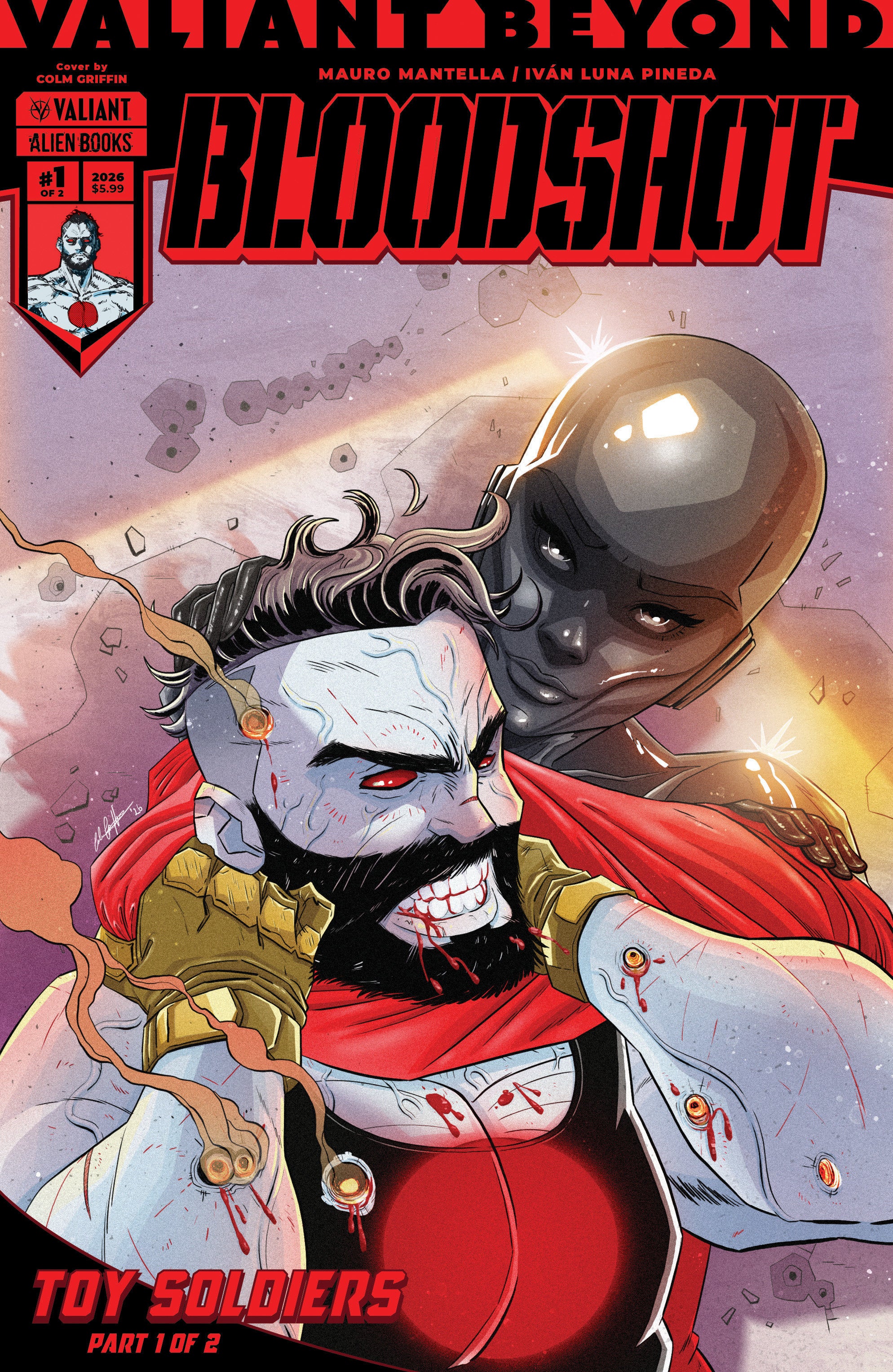 Valiant Beyond: Bloodshot #7--Toy Soldiers #1 Cover A (Griffin) -- [Ex