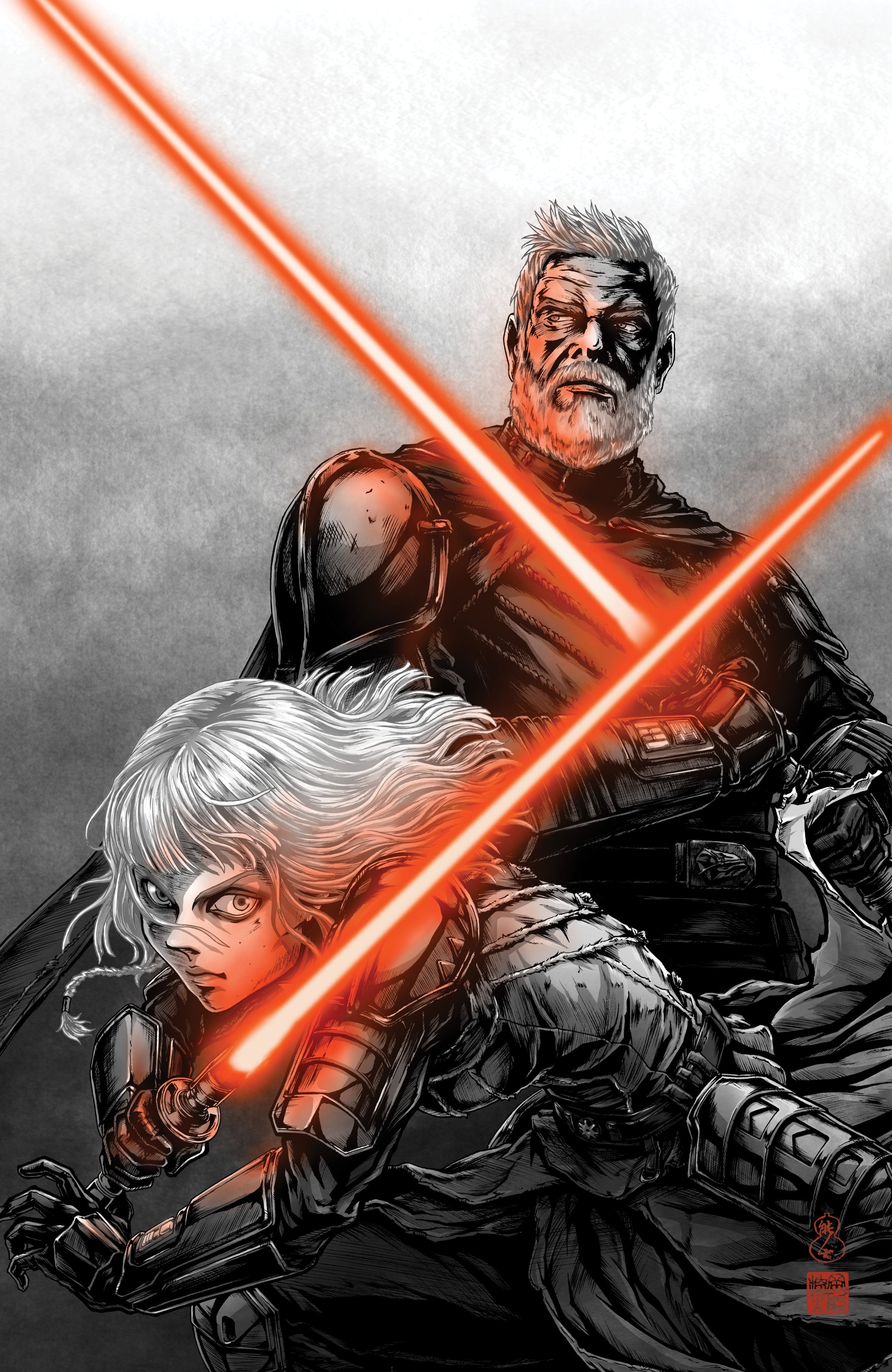 STAR WARS: AHSOKA #1-8 TAKASHI OKAZAKI LIMITED EDITION EXCLUSIVE VIRGIN VARIANT SET 04/2025