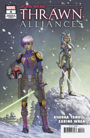 STAR WARS: THRAWN ALLIANCES #4 GIUSEPPE CAMUNCOLI AHSOKA TANO & SABINE WREN MASTER & APPRENTICE VARIANT - 04/10/2024