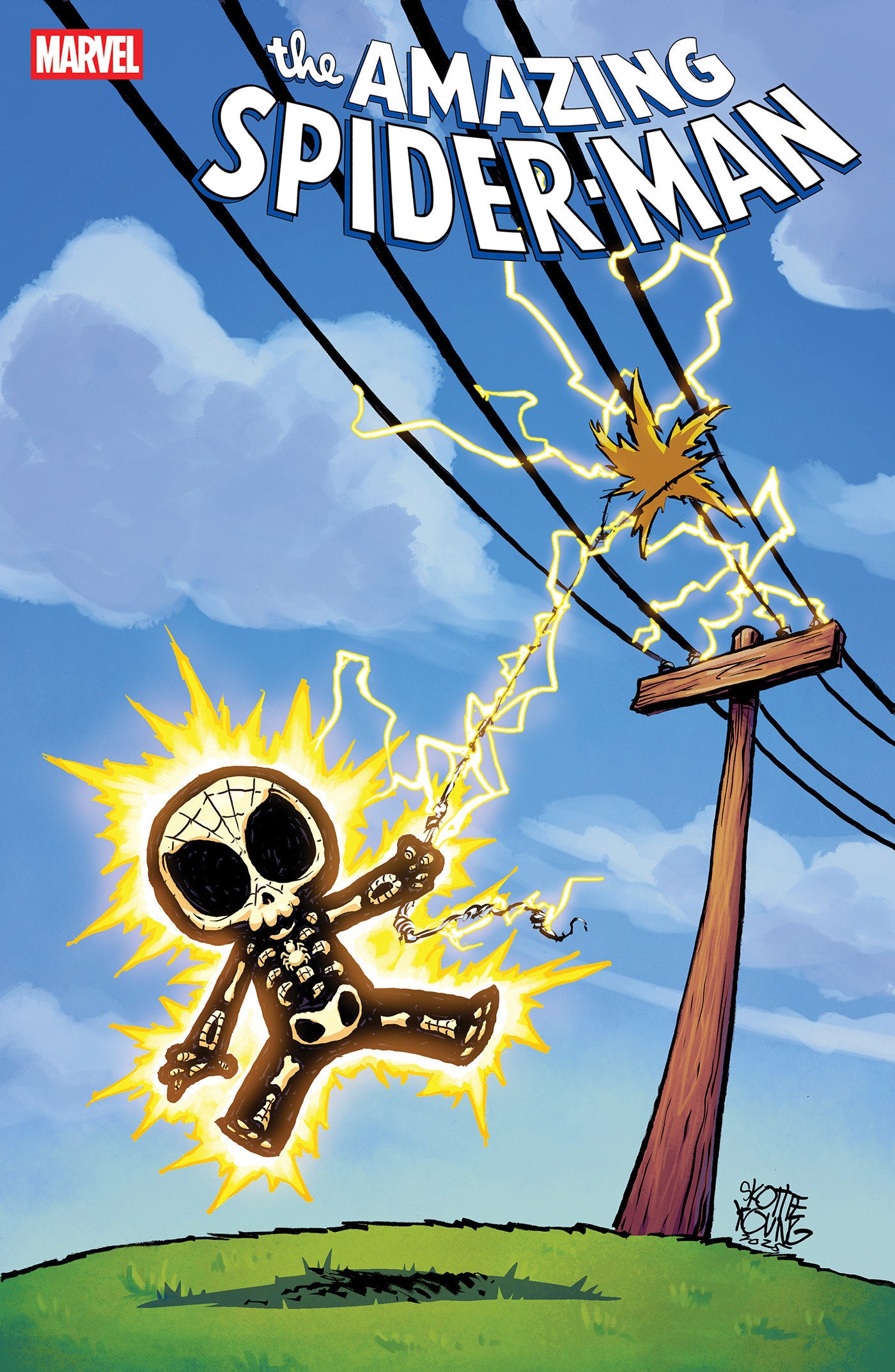 AMAZING SPIDER-MAN #69 SKOTTIE YOUNG 8 DEATHS OF SPIDER-MAN VARIANT [D