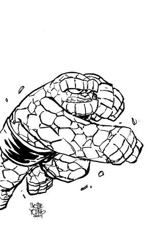 FANTASTIC FOUR #21 SKOTTIE YOUNG'S BIG MARVEL VARIANT 1:50 RATIO  06-12-24
