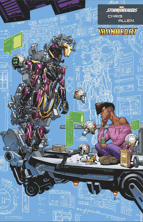 INVINCIBLE IRON MAN #16 CHRIS ALLEN STORMBREAKERS VARIANT 03/20/24