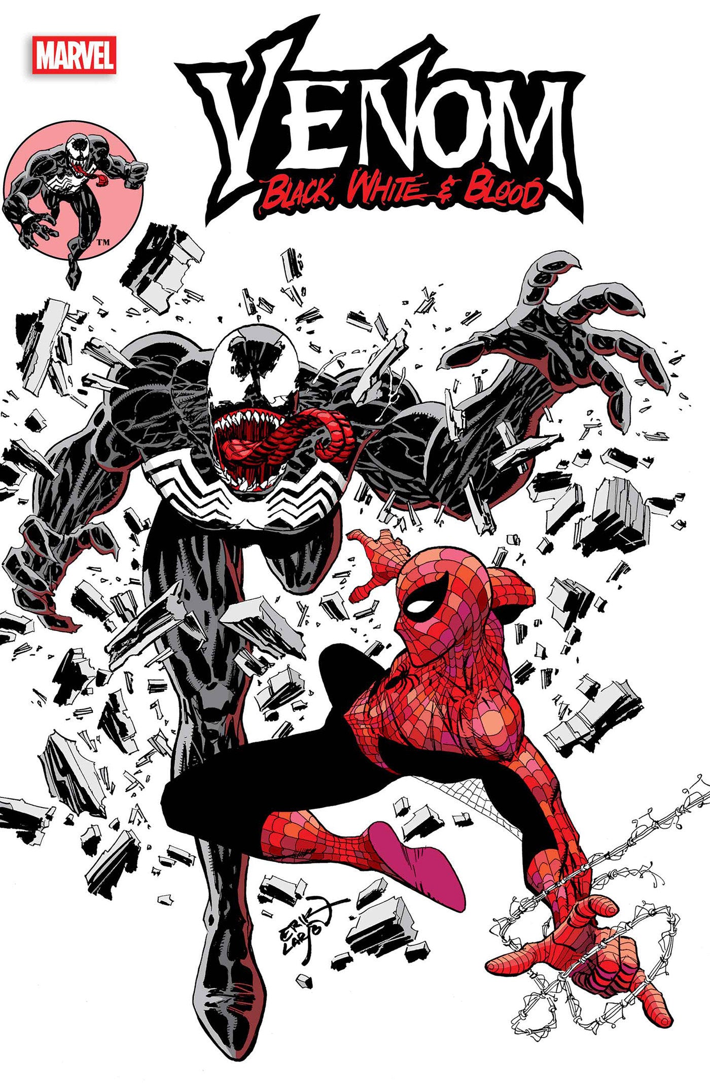 VENOM: BLACK, WHITE & BLOOD #2 ERIK LARSEN VARIANT -- [Expected In Sto