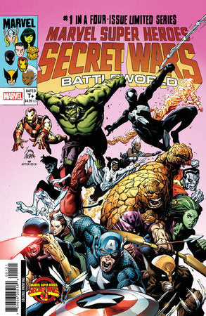 MARVEL SUPER HEROES SECRET WARS: BATTLEWORLD 1 RYAN STEGMAN 2ND PRINTING VARIANT - 01/17/24