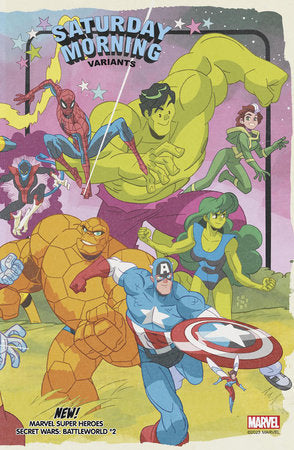 MARVEL SUPER HEROES SECRET WARS: BATTLEWORLD 2 SEAN GALLOWAY SATURDAY MORNING VARIANT - 12/27/23