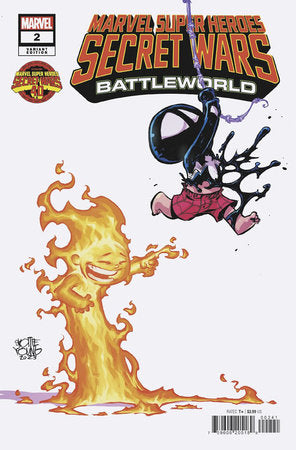 MARVEL SUPER HEROES SECRET WARS: BATTLEWORLD 2 SKOTTIE YOUNG VARIANT - 12/27/23