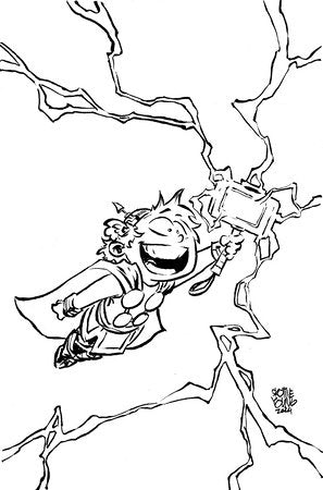 IMMORTAL THOR #12 SKOTTIE YOUNG'S BIG MARVEL VARIANT 1:50 RATIO VARIANT 06-19-24