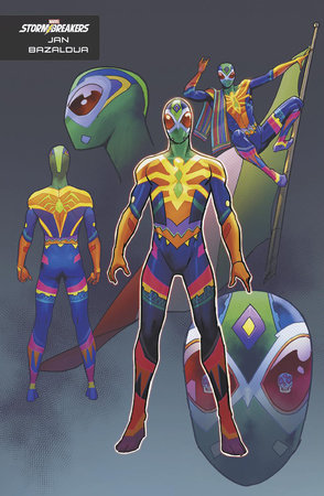 SPIDER-GWEN: SMASH 3 JAN BAZALDUA STORMBREAKERS VARIANT - 02/14/24