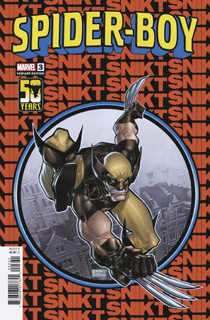 SPIDER-BOY 3 DAVID BALDEON WOLVERINE WOLVERINE WOLVERINE VARIANT - 01/31/24