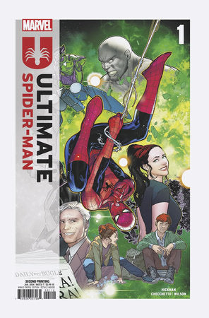 ULTIMATE SPIDER-MAN 1 R.B. SILVA 2ND PRINTING VARIANT - 02/14/24