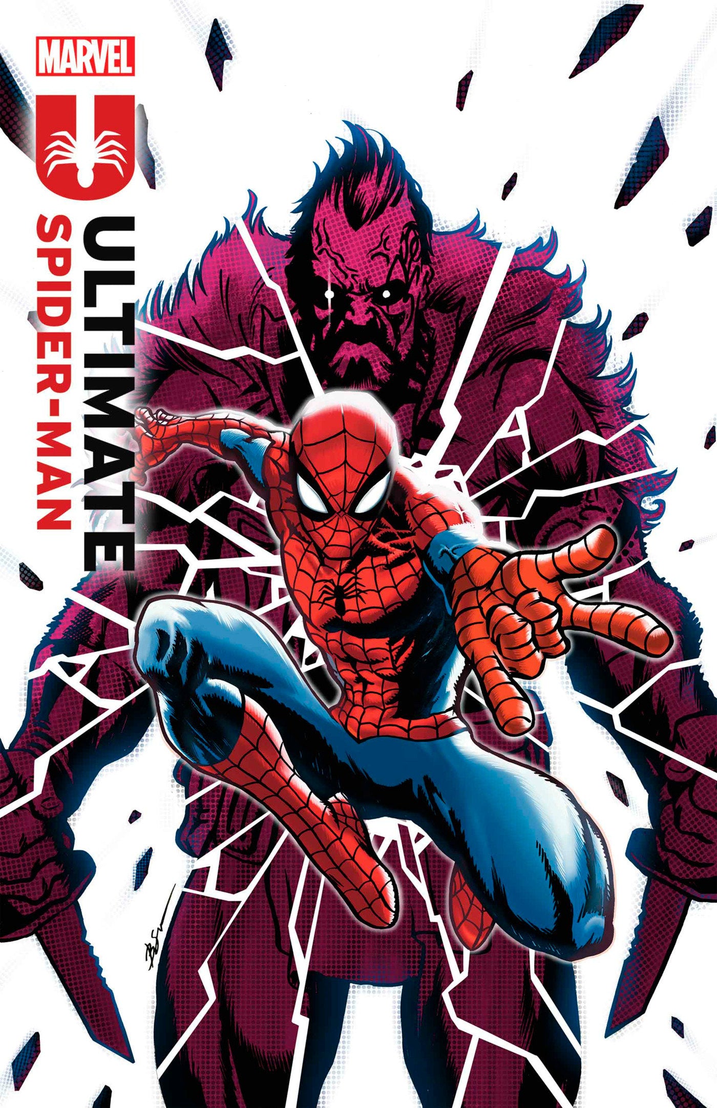 ULTIMATE SPIDER-MAN #13 BEN SU ULTIMATE ONE YEAR IN FOIL VARIANT -- [E