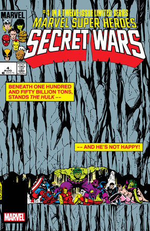 MARVEL SUPER HEROES SECRET WARS #4 FACSIMILE EDITION FOIL