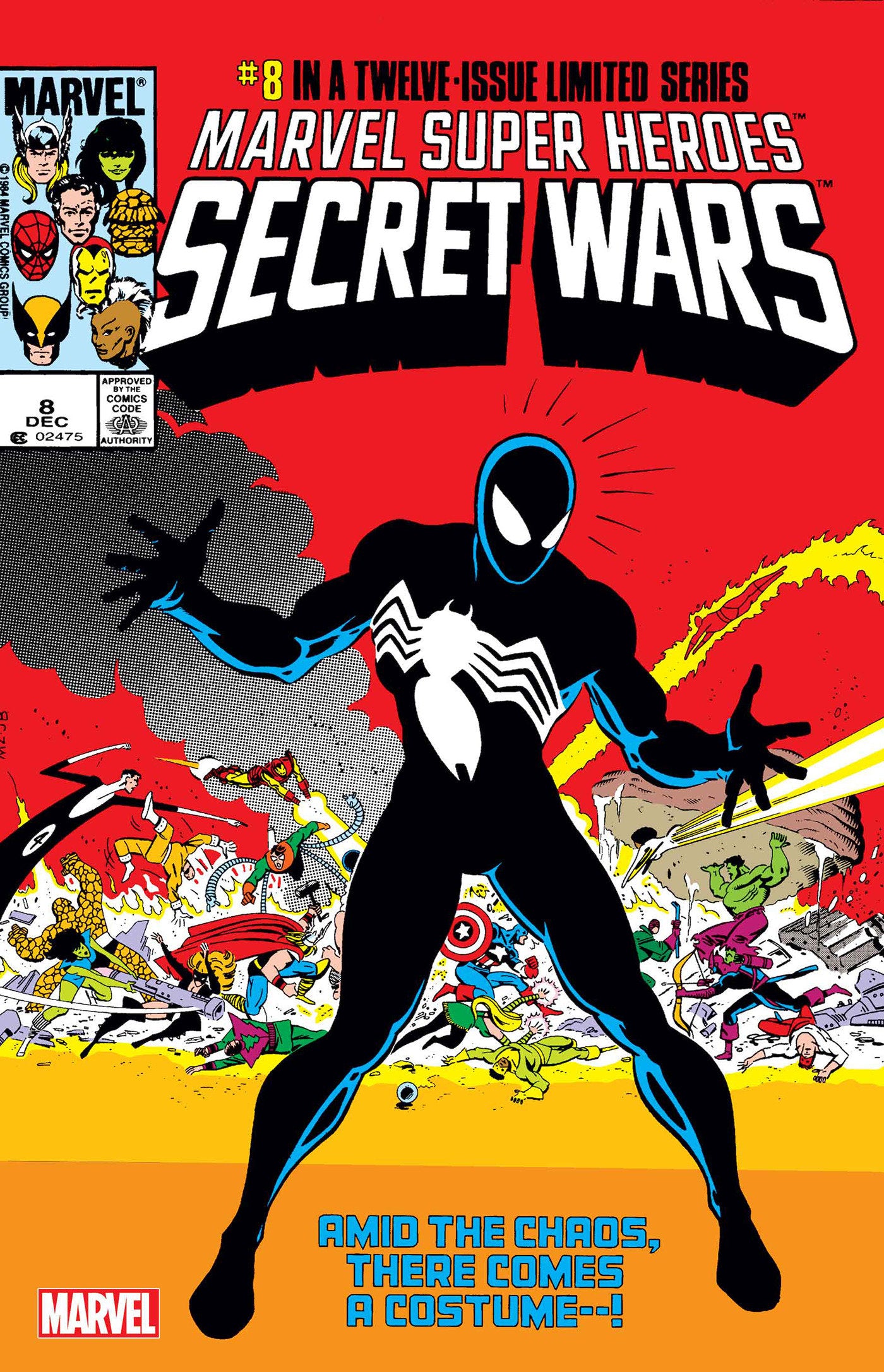 MARVEL SUPER HEROES SECRET WARS #8 FACSIMILE EDITION FOIL