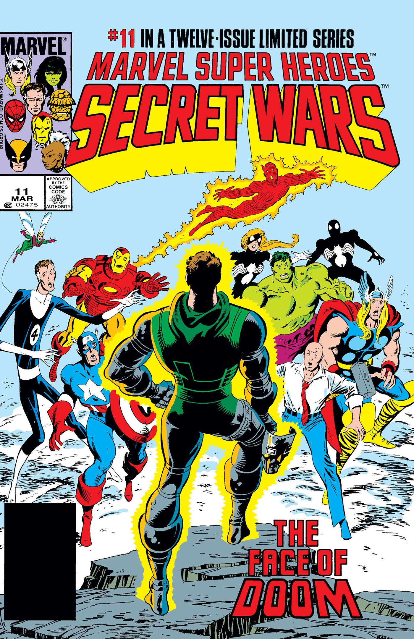 HEROES 1~11巻 MARVEL SUPER HEROES SECRET WARS #11 FACSIMILE EDITION FOIL VARIANT --