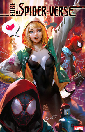 EDGE OF SPIDER-VERSE 1 DERRICK CHEW SPIDER-GWEN VARIANT - 02/21/24 (CB70)
