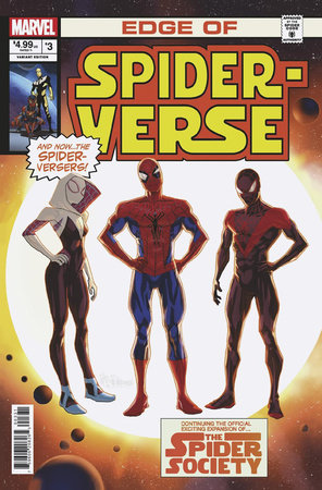 EDGE OF SPIDER-VERSE #3 4-PACK FIRST APPEARANCE OF STAR-SPIDER- 04/10/2024