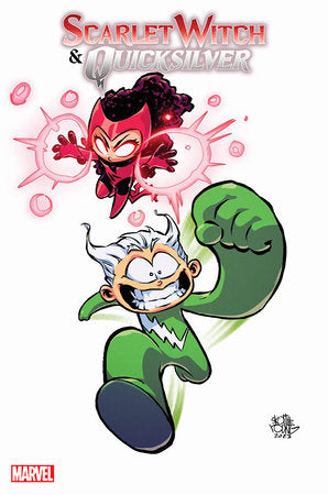 SCARLET WITCH & QUICKSILVER 1 SKOTTIE YOUNG VARIANT - 02/14/24