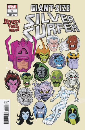 GIANT-SIZE SILVER SURFER #1 DAVE BARDIN DEADLY FOES VARIANT --EXP INSTOCK-- 07-10-24