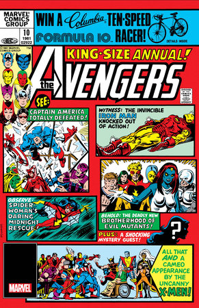 AVENGERS ANNUAL #10 FACSIMILE EDITION FOIL VARIANT 05-29-24