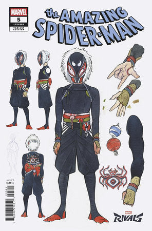 アメコミ　marvel 桃桃子　peach momoko　スパイダーマン　激レア Amazing Spider-Man #48 Peach Momoko Variant