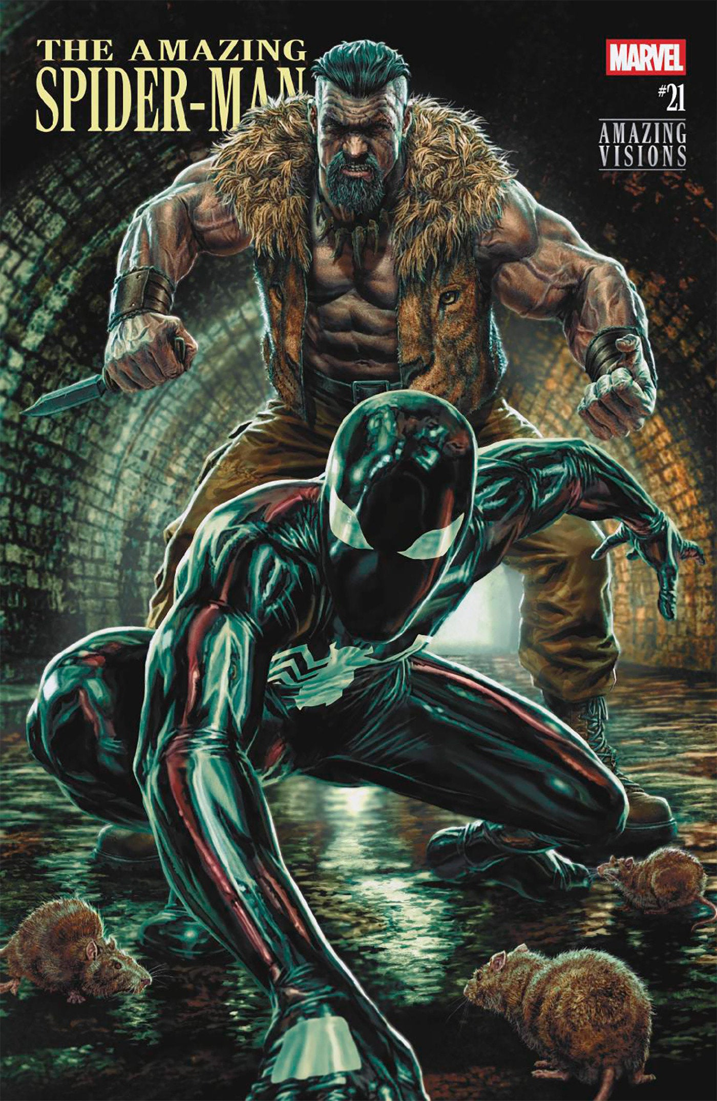 AMAZING SPIDER-MAN #21 LEE BERMEJO AMAZING VISIONS VARIANT -- [Expecte