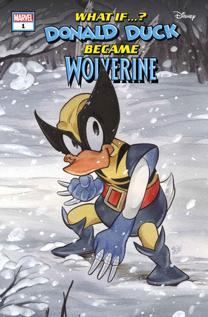 MARVEL & DISNEY: WHAT IF...? DONALD DUCK BECAME WOLVERINE #1 5-PACK BUNDLE --EXP INSTOCK-- 07-31-24
