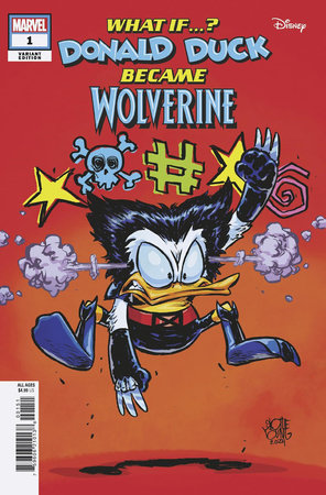 MARVEL & DISNEY: WHAT IF...? DONALD DUCK BECAME WOLVERINE #1 5-PACK BUNDLE --EXP INSTOCK-- 07-31-24