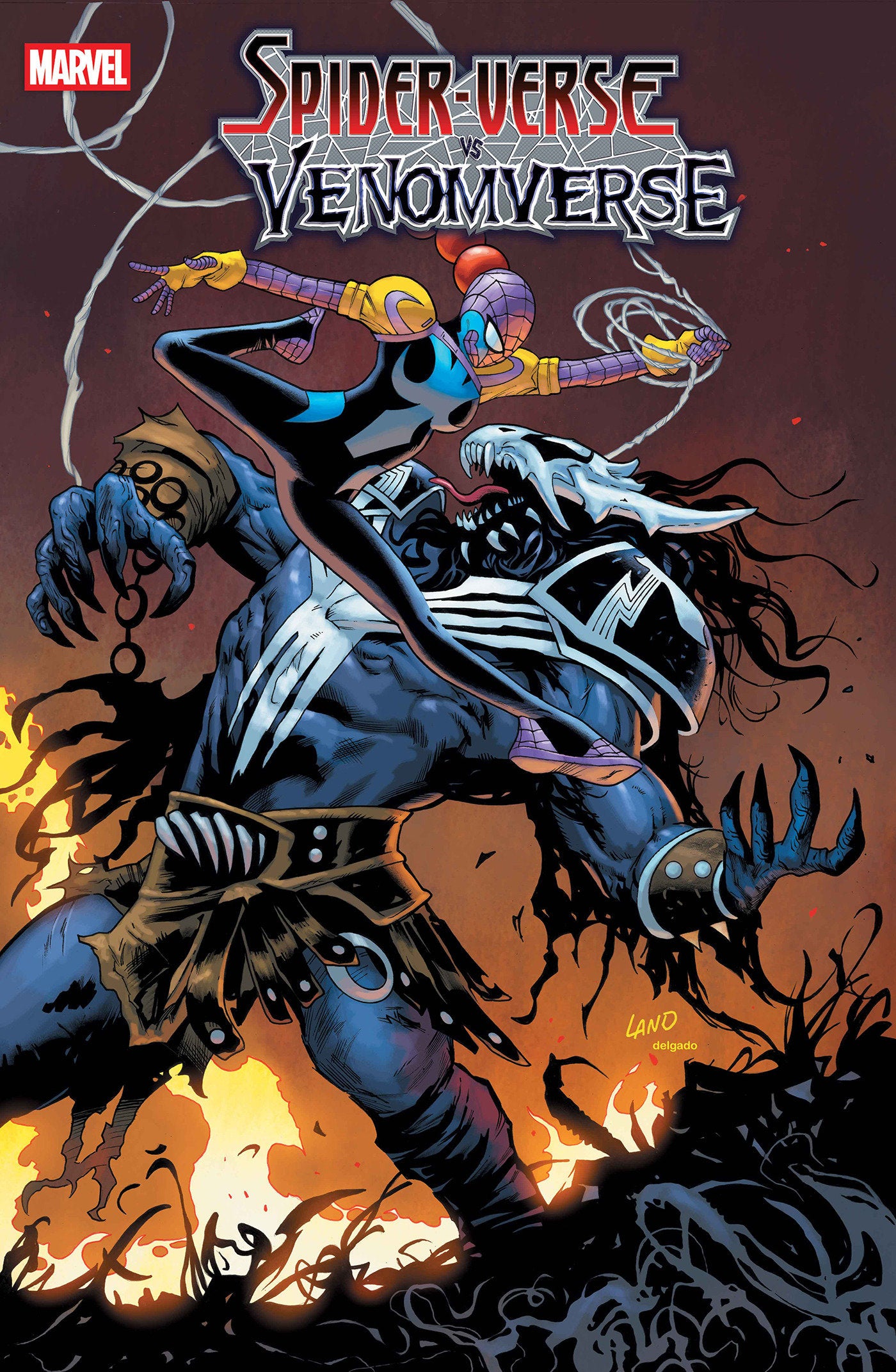 SPIDER-VERSE VS. VENOMVERSE #1 GREG LAND VARIANT -- [Expected In Stock