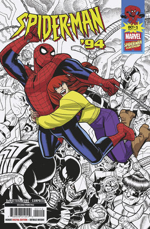 SPIDER-MAN '94 #1 NICK BRADSHAW 2ND PRINTING VARIANT 10-08-25