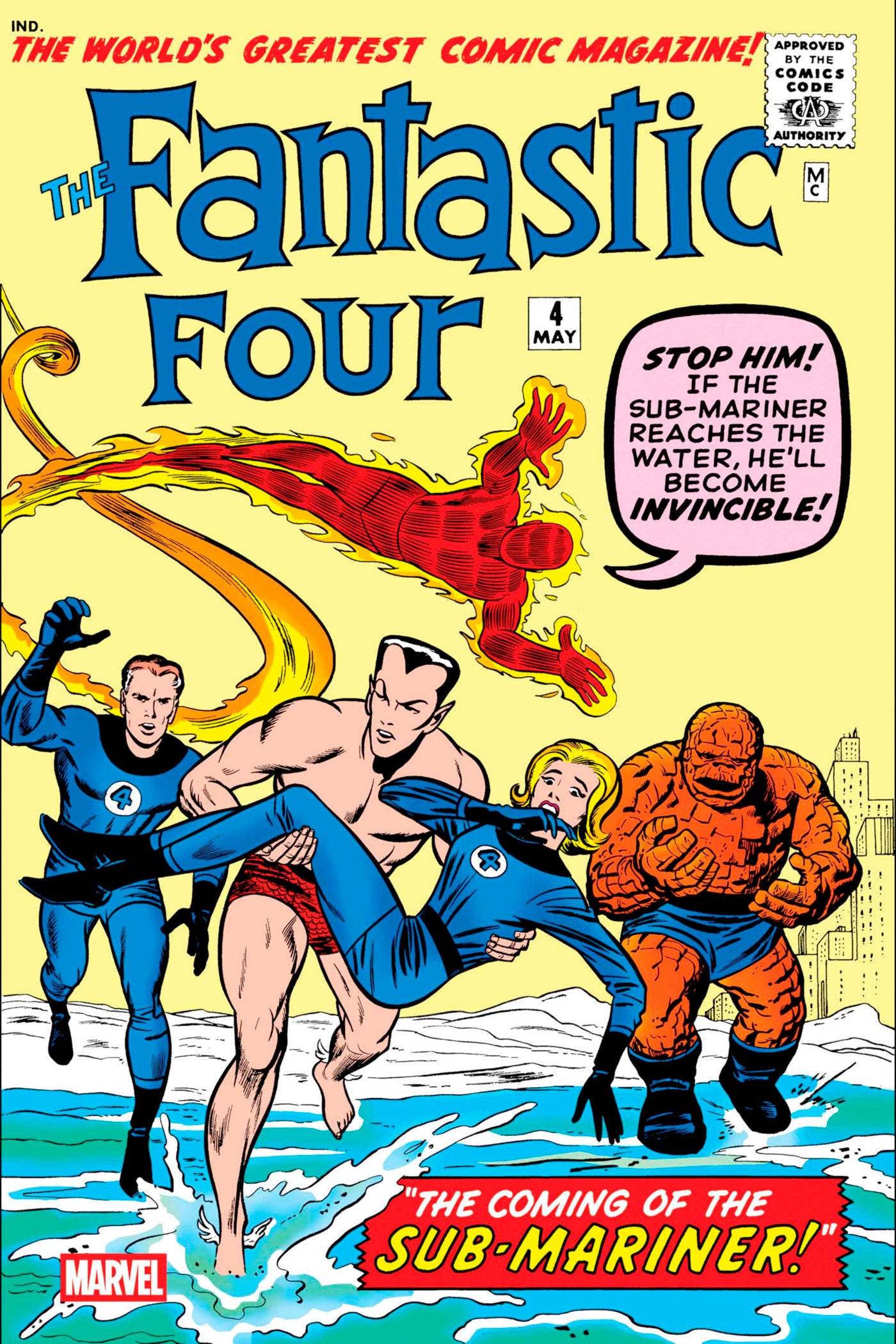 Fantastic four set　ファンタスティックフォー　アメコミ FANTASTIC FOUR #4 FACSIMILE EDITION -- [Expected In Stock Date : 04-16