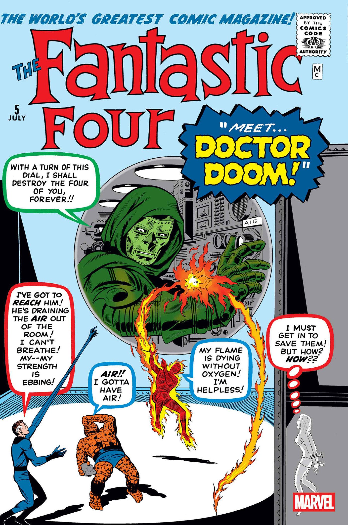 FANTASTIC FOUR #5 FACSIMILE EDITION FOIL VARIANT -- [Expected In Stock