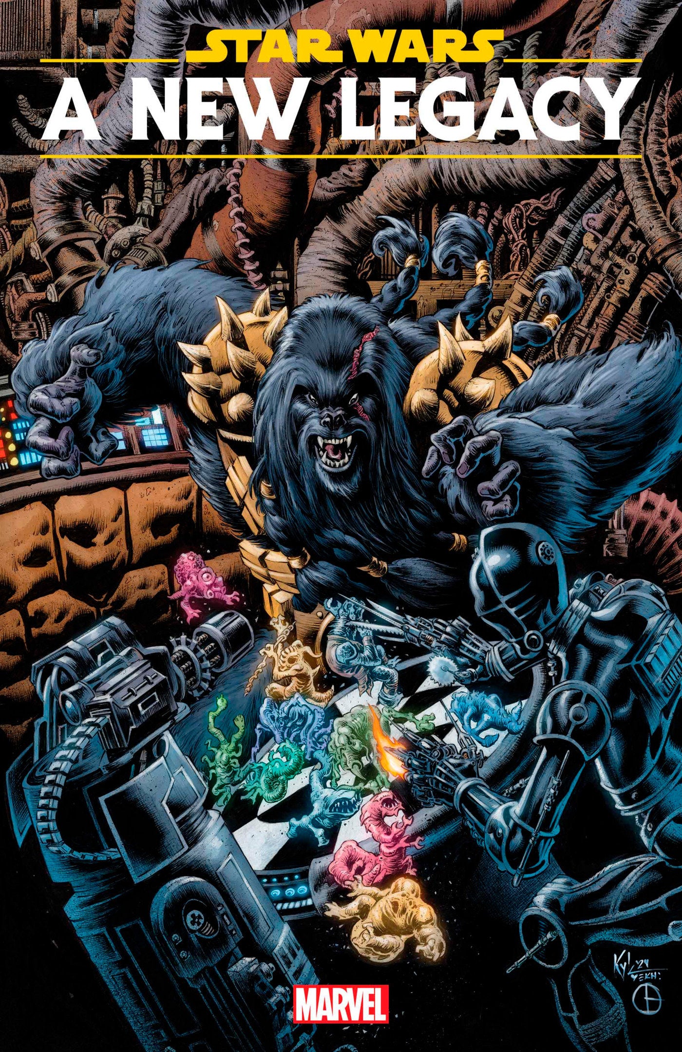 STAR WARS: A NEW LEGACY #1 KYLE HOTZ VARIANT -- [Expected In Stock Dat