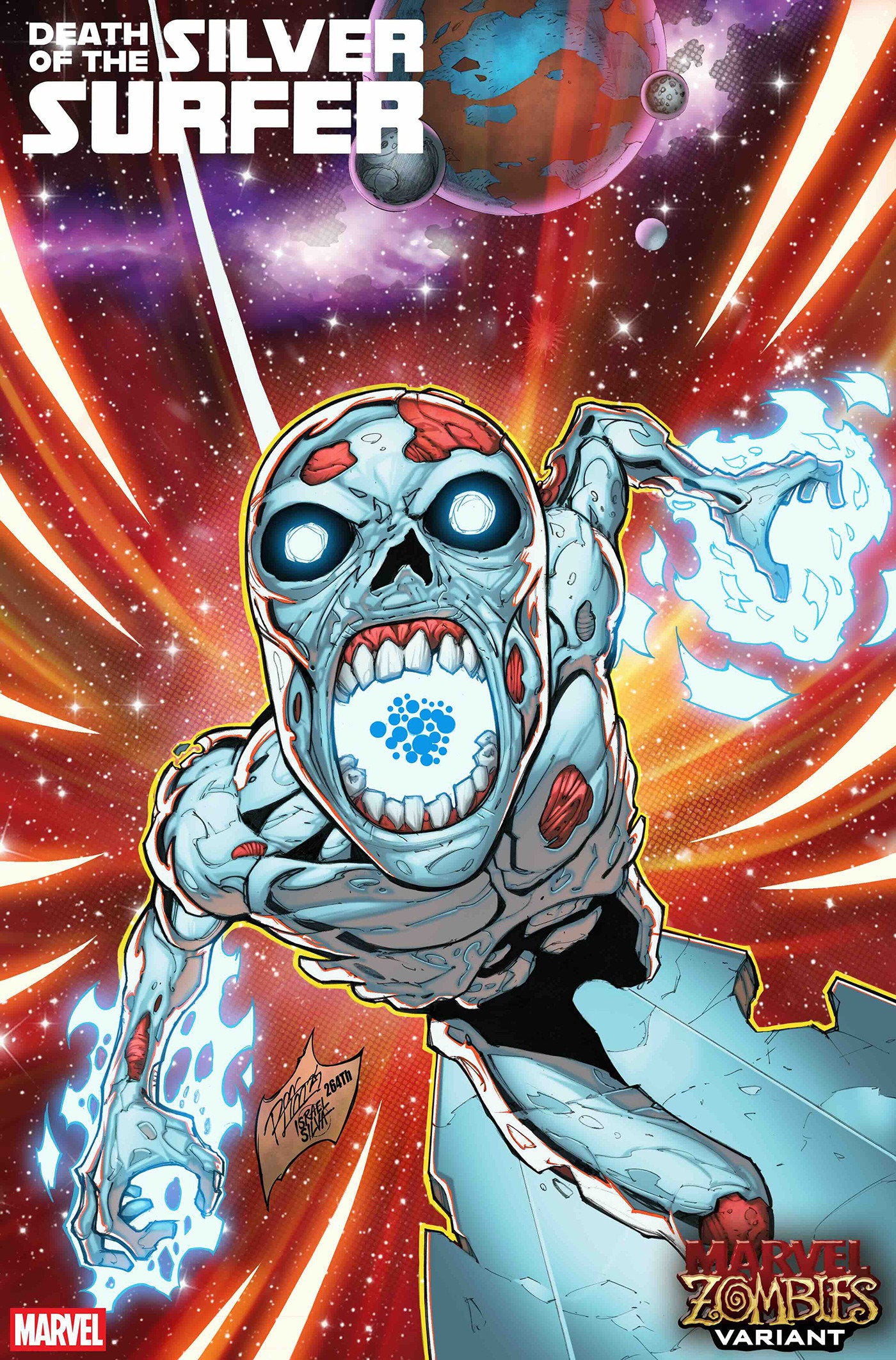DEATH OF THE SILVER SURFER #5 RON LIM MARVEL ZOMBIES VARIANT -- [Expec