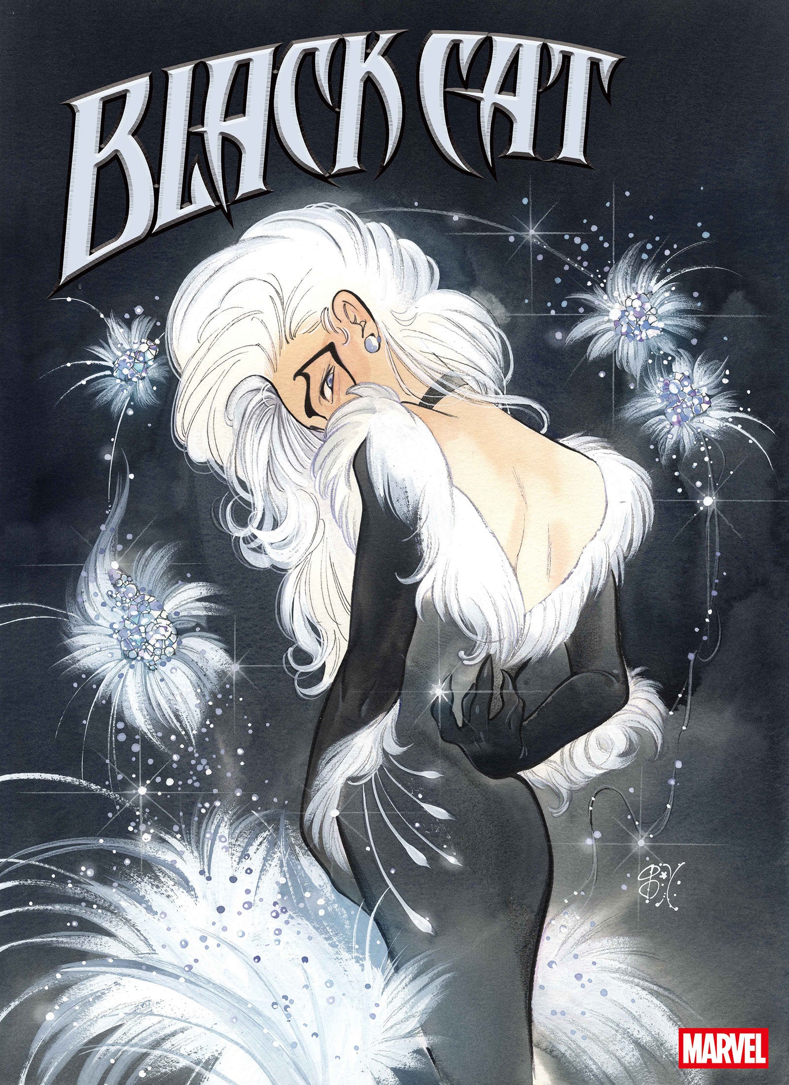 Black Cat #1 桃桃子 エクスクルーシブ表紙 アメコミリーフ BLACK CAT #1 PEACH MOMOKO VARIANT -- [Expected In Stock Date : 08-20-2